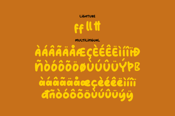Salted Lemons Font Poster 14
