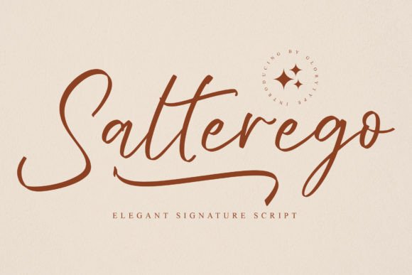 Salterego Font Poster 1