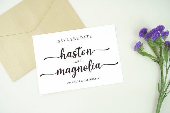 Samalia Font Poster 4