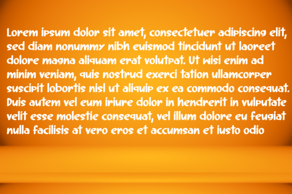 Samane Font Poster 3