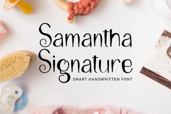 Samantha Font Poster 1