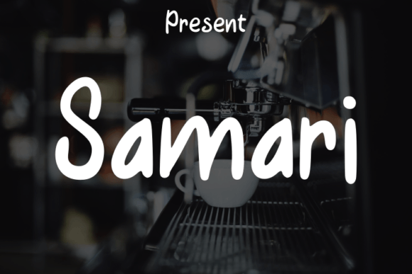 Samari Font Poster 1