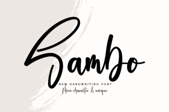 Sambo Font Poster 1