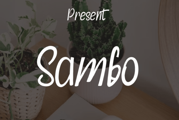 Sambo Font Poster 1