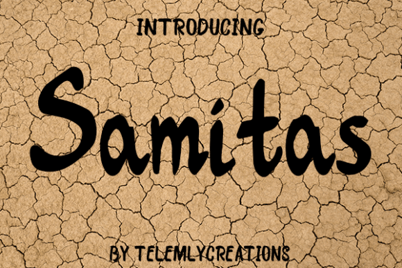 Samitas Font Poster 1