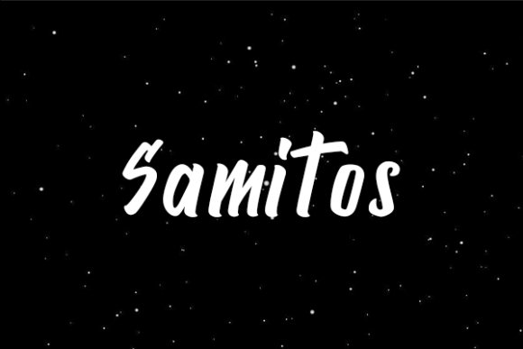 Samitos Font Poster 1