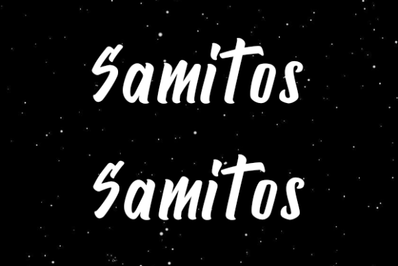 Samitos Font Poster 2