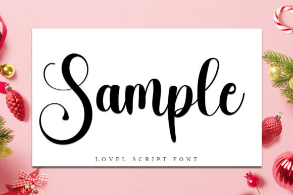 Sample Font Poster 1