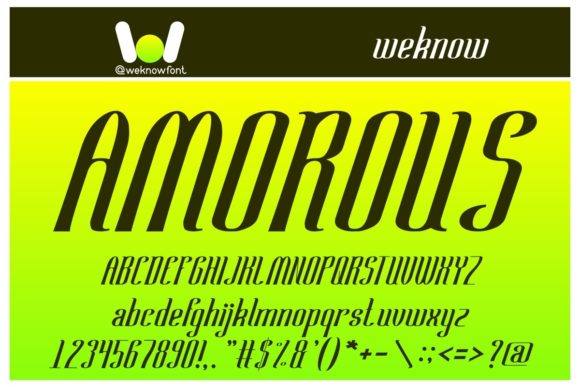 Samurai Blade Font Poster 3