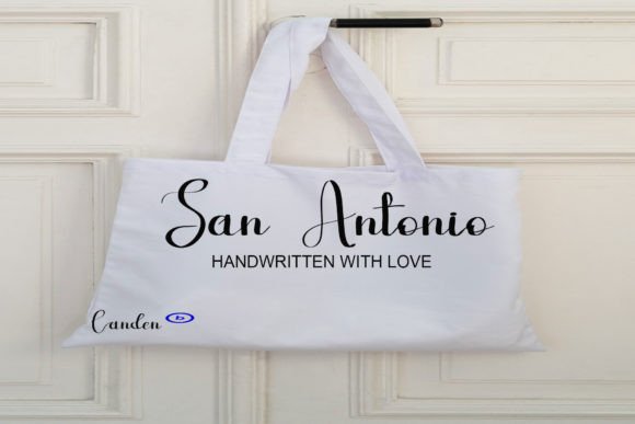 San Antonio Font Poster 1