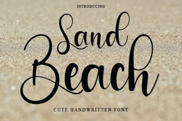 Sand Beach Font