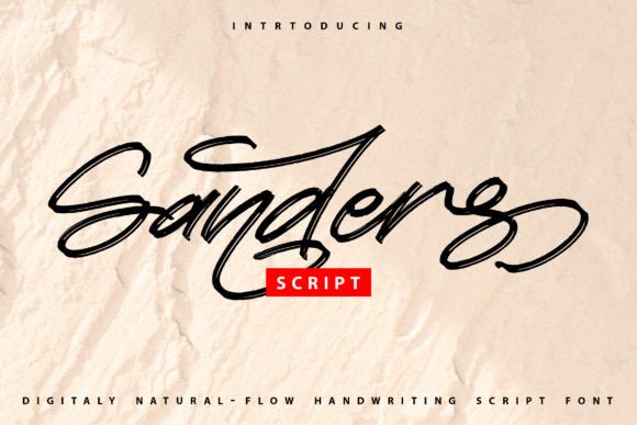 Sanders Font