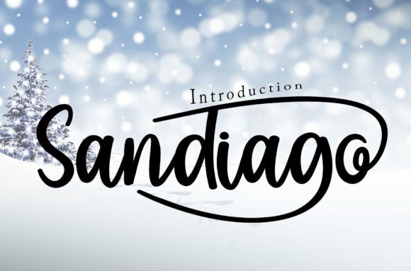 Sandiago Font Poster 1