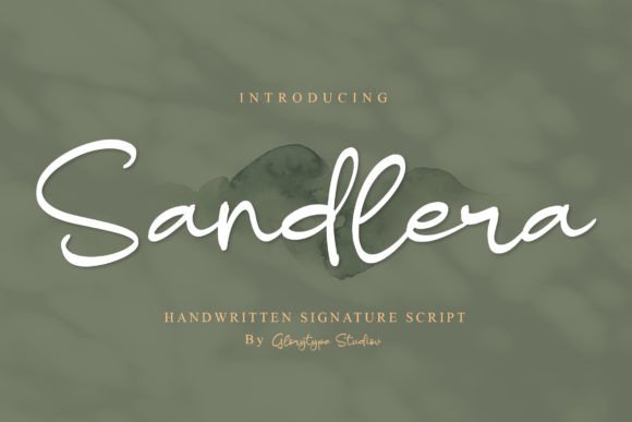 Sandlera Font Poster 1