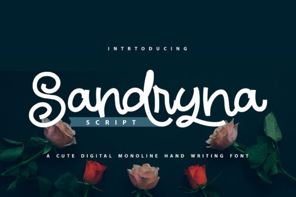 Sandryna Font Poster 1