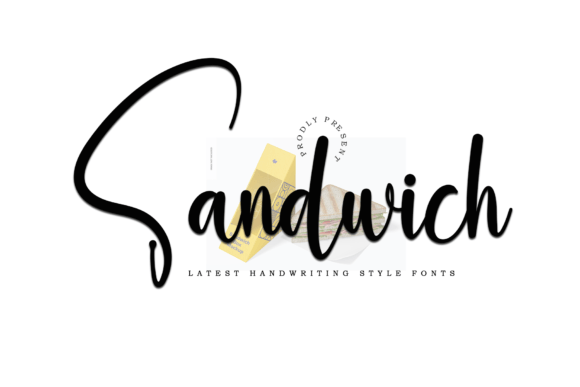 Sandwich Font Poster 1