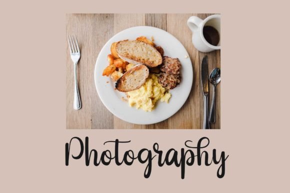 Sandwich Font Poster 2