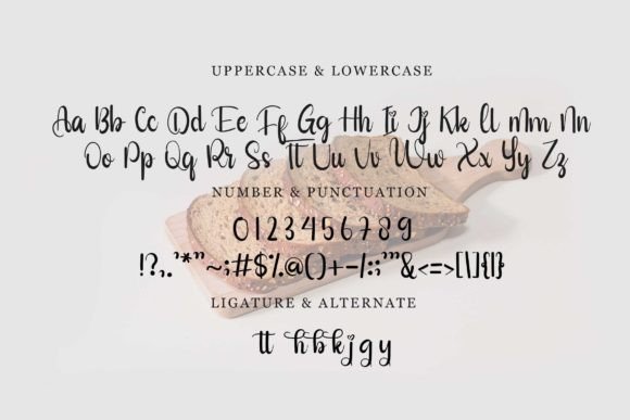 Sandwich Font Poster 6