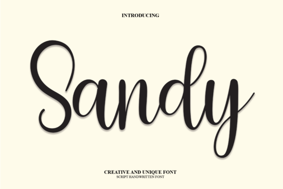 Sandy Font