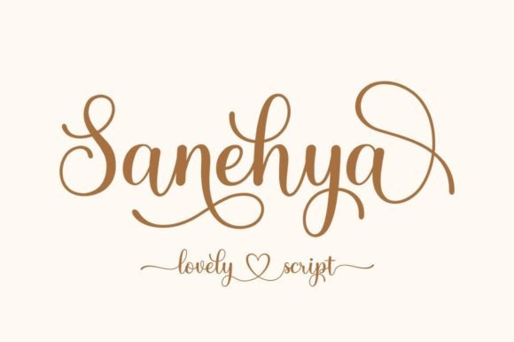 Sanehya Font Poster 1