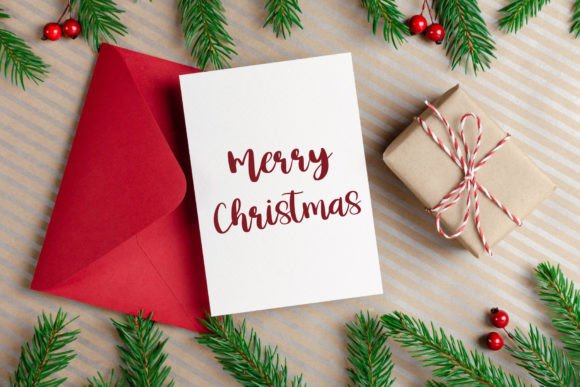 Santa Font Poster 6