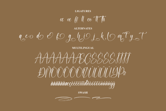 Santamire Font Poster 14