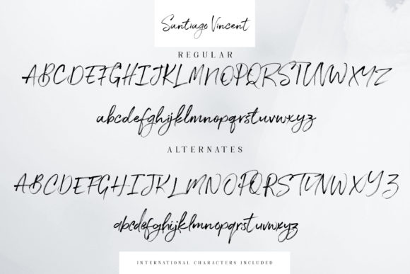 Santiago Vincent Font Poster 15