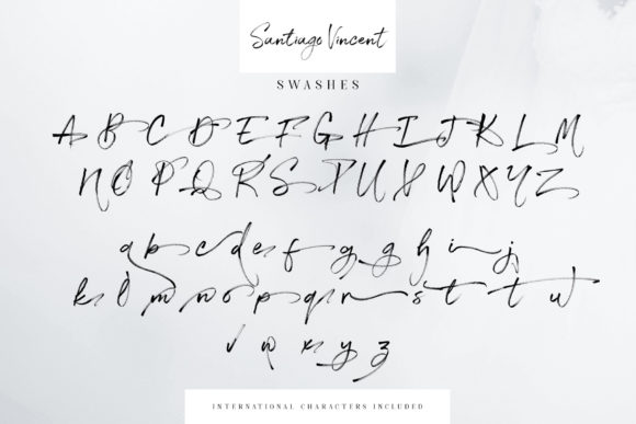 Santiago Vincent Font Poster 16