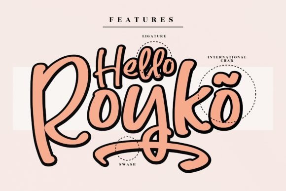 Santoey Font Poster 12