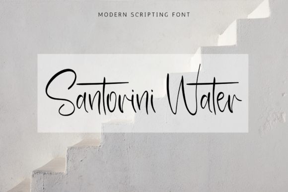 Santorini Water Font