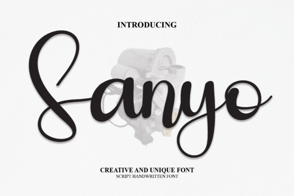 Sanyo Font
