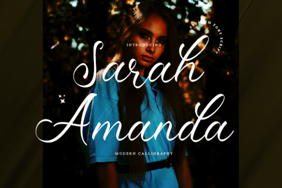 Sarah Amanda Font