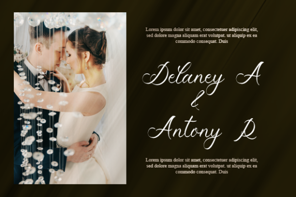 Sarah Amanda Font Poster 11