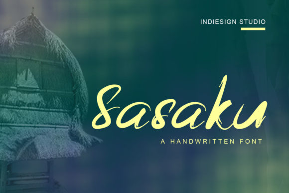 Sasaku Font Poster 1