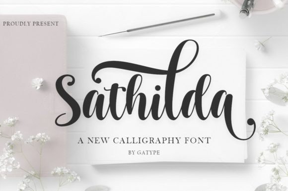 Sathilda Font Poster 1