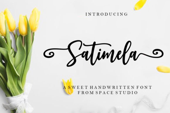 Satimela Font Poster 1