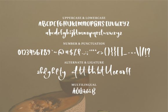 Satlar Font Poster 6