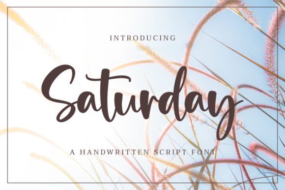 Saturday Font