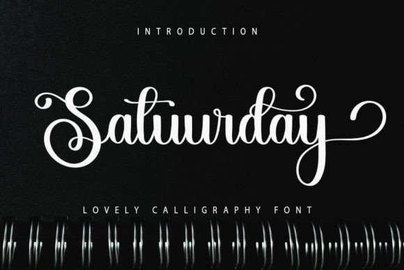 Saturday Font Poster 1