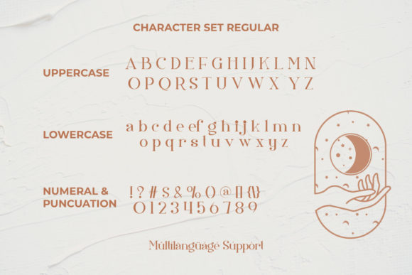 Saturday Moon Font Poster 3