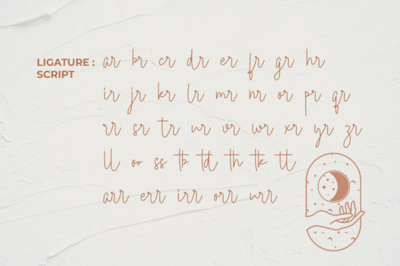 Saturday Moon Font Poster 7