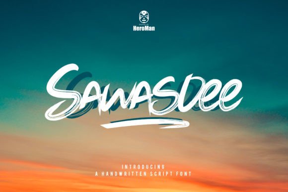 Sawasdee Font Poster 2