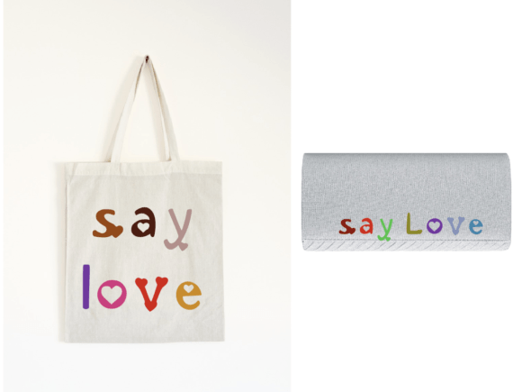 Say Love Font Poster 2