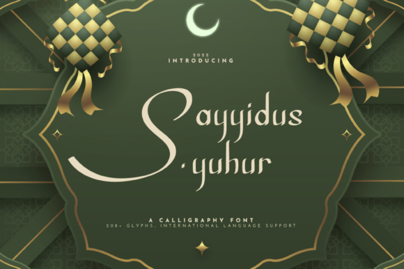 Sayyidus Syuhur Font Poster 1