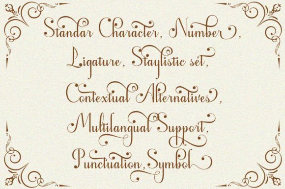 Scarlotta Font Poster 3