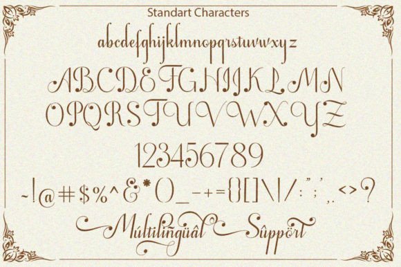 Scarlotta Font Poster 8