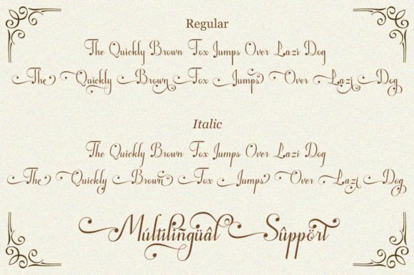 Scarlotta Font Poster 9