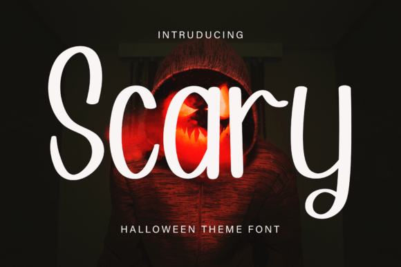 Scary Font Poster 1