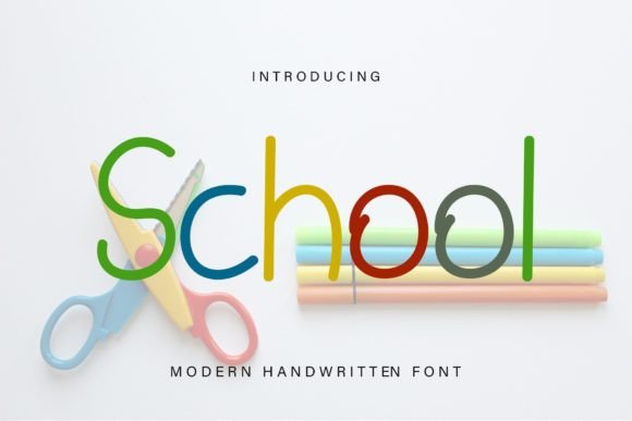 School Font