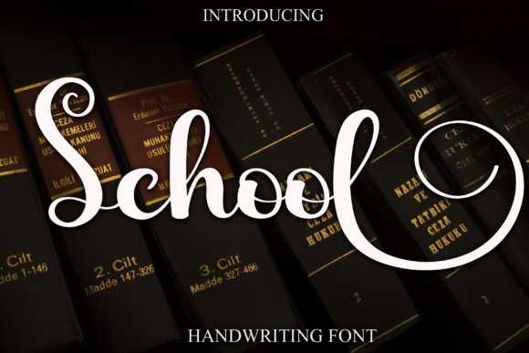 School Font